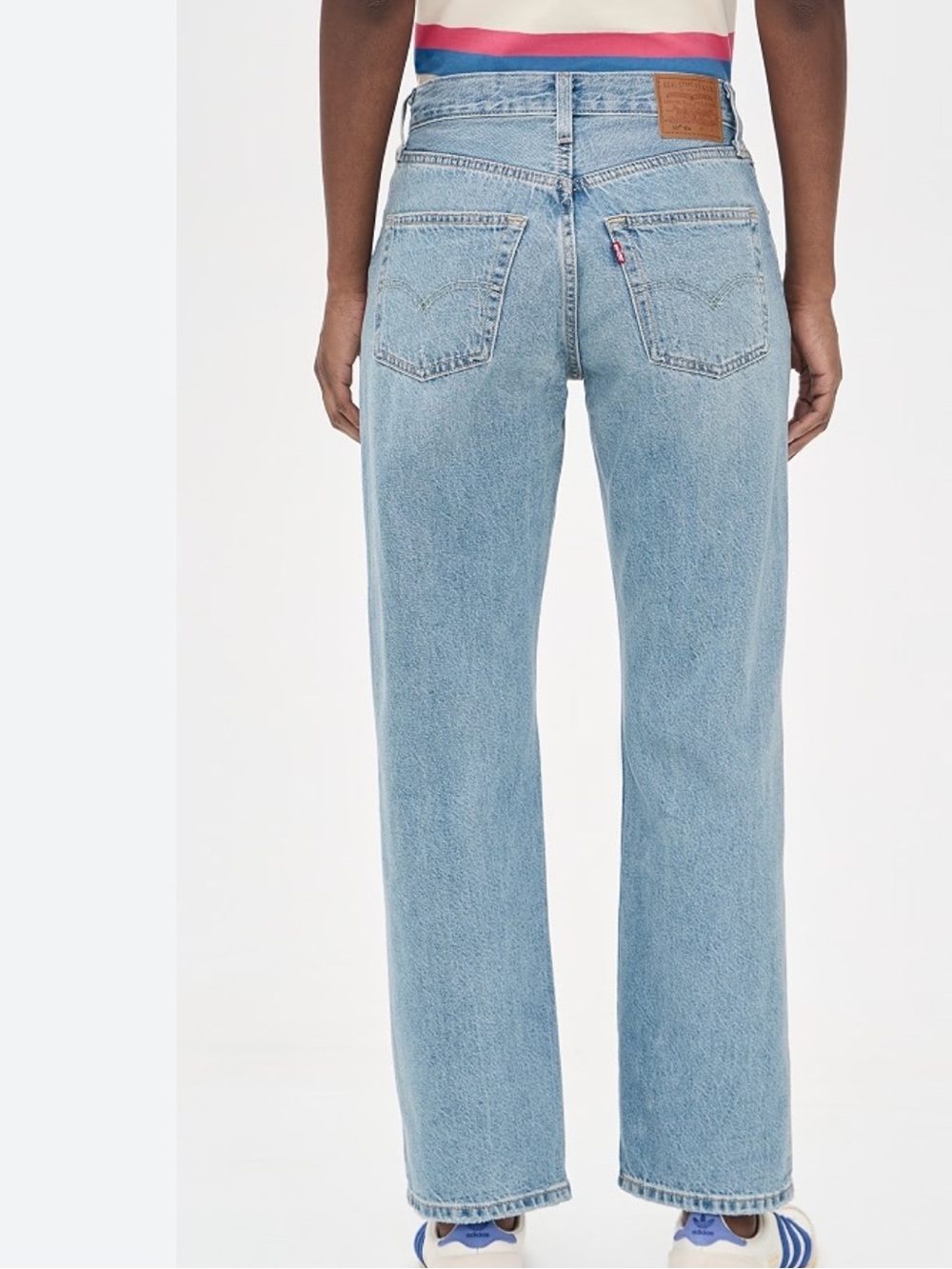 Levi's Straight-Leg Light Blue Jeans